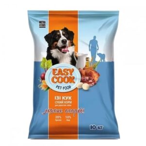 Nutra 4 Stars Easy Cook Сухий корм для собак м'ясне асорті
