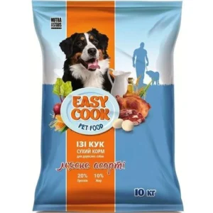 Nutra 4 Stars Easy Cook Сухий корм для собак м'ясне асорті