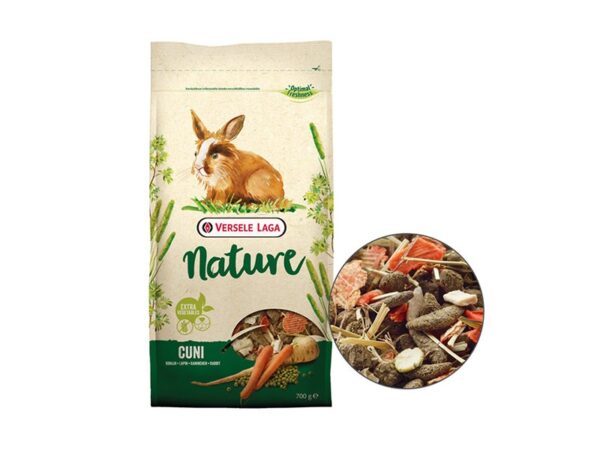 Versele-Laga Cuni Nature повноцінний натуральний корм для кроликів (750 г)