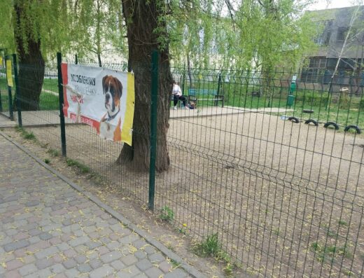 Майданчик для вигулу та тренуванню собак