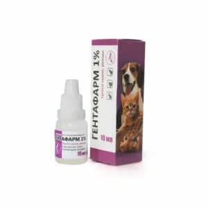 Краплі вушні Гентафарм 1%, 10 мл