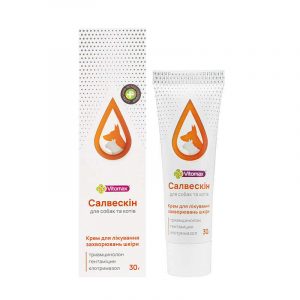 Крем для шкіри Vitomax Салвескін для тварин, 30 г