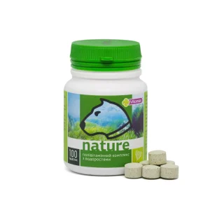 Полівітамінний комплекс Vitomax Nature для собак з водоростями, 100 таб.