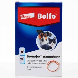 Протипаразитарний нашийник Bolfo від бліх та кліщів, 35 см