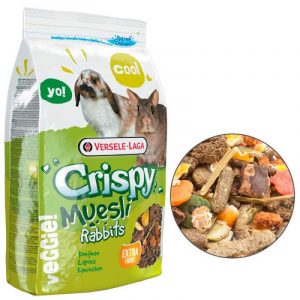 Корм Versele-Laga Crispy Muesli Rabbits Cuni для кроликів , 1 кг