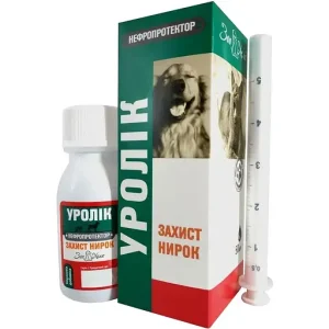 Уролік суспензія Зоохелс, 50 мл