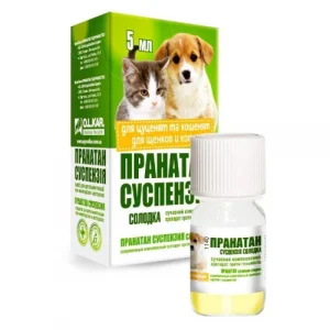 Суспензія Пранатан для цуценят та кошенят, 5 мл. (O.L.KAR)