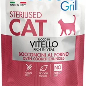 Monge Cat pouch GRILL Wet Sterilised телятина, 85 г