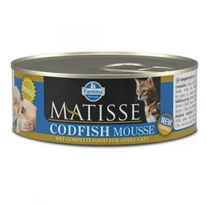 Консервований корм Farmina Matisse Cat Mousse Codfish з тріскою, 85 г