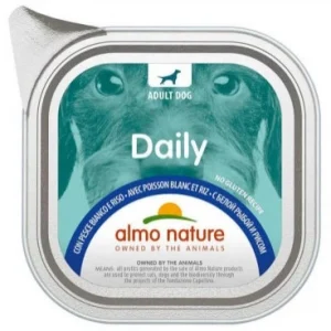 Daily Dog, 100 г (біла риба і рис) Almo Nature