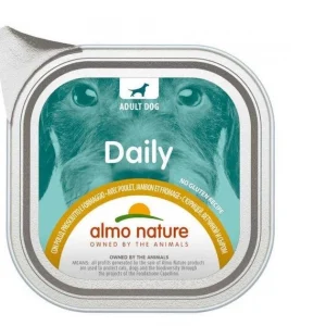 Daily Dog, 100 г (курка, шинка і сир) Almo Nature