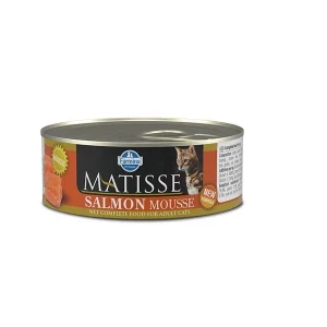 Консервований корм Farmina Matisse Cat Mousse Salmon з лососем, 85 г