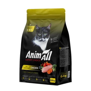 AnimAll Cat зі свіжою куркою, 0,4 кг