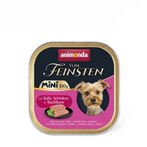 Animonda д/соб міні з телятиною, шинкою + базилік 100 г
