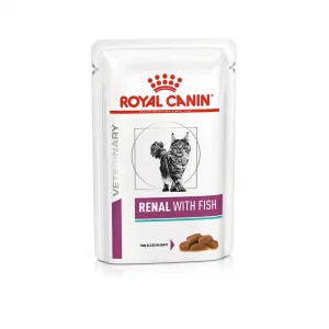 Пауч Royal Canin VetCat Renal with Fish (шматочки у соусі), 85 г