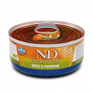 N&D Cat КОНС Grain Free PUMPKIN DUCK ADULT 70 г Farmina