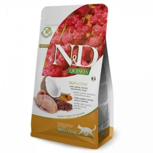 N&D Cat КОНС Grain Free QUINOA SKIN&COAT ADULT 80 г Farmina