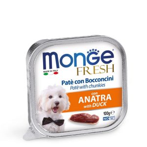 Monge Dog alutray FRESH качка 100г