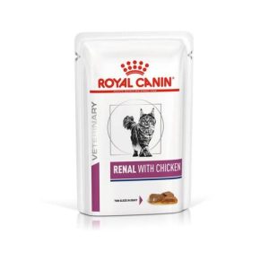Пауч Royal Canin VetCat Renal with Chicken (шматочки у соусі), 85 г