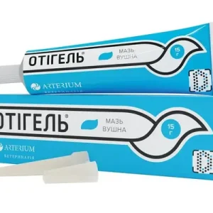 Вушна мазь Arterium Отігель для собак та котів, 15 г