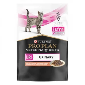 Пауч ProPlan Vet Diets Urinary для котів при сечокам'яній хворобі з лососем, 85 г