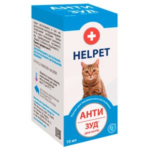 Суспензія Helpet Анти Зуд для котів, 10 мл
