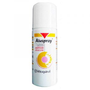 Алюмінієвий спрей Vetoquinol Aluspray для обробки ран собак, котів, гризунів та інших тварин, 210 мл