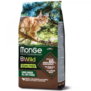 Monge Bwild Cat Grain Free буйвол 1,5 кг