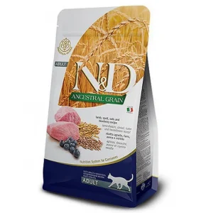 N&D Cat Low Grain LAMB & BLUEBERRY ADULT 1,5 kg Farmina