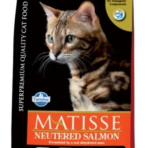 MATISSE NEUTERED SALMON с лососем 10 кг Farmina