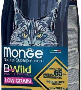 Monge Bwild Cat Low Grain м'ясо зайця 1,5 кг