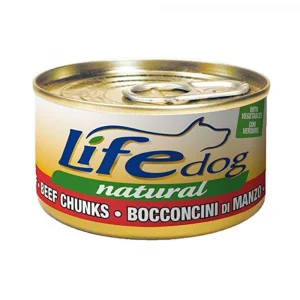Вологий корм LifeDog Natural Яловичина з овочами, 90 г