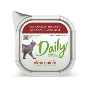 Паштет Almo Nature Daily Cat для котів з качкою, 100 г