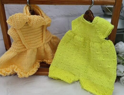 В’язані іграшки та одяг для них