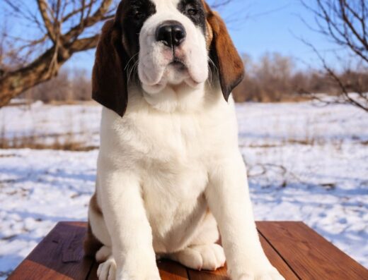 Сенбернар: Красиві дівчатка від батьків-чемпіонів
