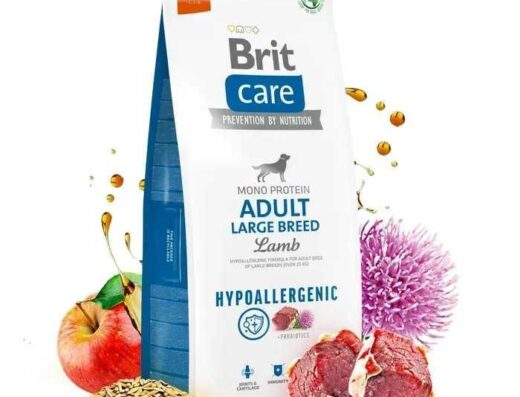 Сухий корм Brit Care Hypoallergenic Adult Large Breed Lamb & Rice (12 кг)