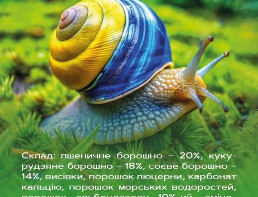 Корм для равликів ахатин, архахатин, ліміколярій