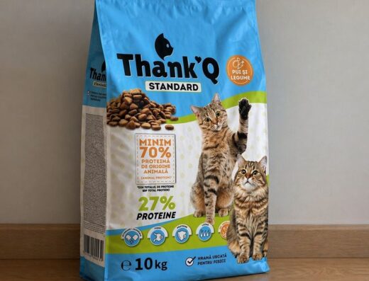 Сухий корм для котів: Thank’Q Standart з куркою та овочами
