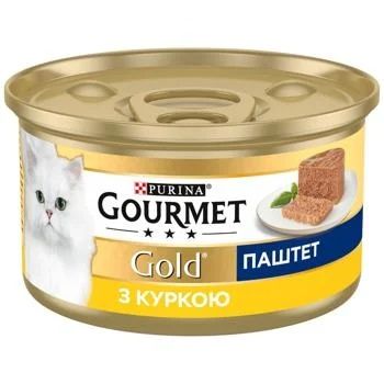 Сухий корм для котів: Purina Gourmet Gold паштет в асортименті