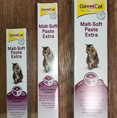Паста котам для виведення шерсті Gimcat Malt-Soft Paste Extra